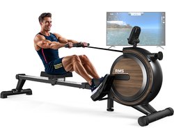 MettleMatic RM5 Roeitrainer - 16-Niveaus Magnetische Weerstand - Bluetooth - 150 kg Laadvermogen