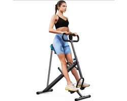 Mila Shop Squat rack - Leg press - Power rack - Roeimachine inklapbaar - Roeiapparaat - 2 in 1 apparaat