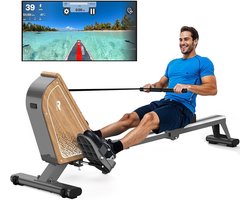MKSS® Roeitrainer Inklapbaar - Hometrainer - Roeimachine Fitness - Zwart