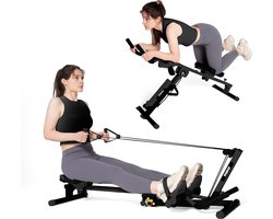 Multifunctioneel 3-in-1 Roeitoestel voor Thuis met Instelbare Intensiteit