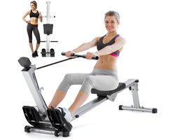 Opvouwbare Roeimachine voor Thuis met LCD-Monitor - Max. 136 kg Draagvermogen