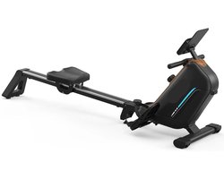 Roeimachine - Magnetische Roeitrainer - Roeiapparaat - Opvouwbare - 16 Niveau Weerstand - Bluetooth Connectie - LCD Display - Elektronische Gripbediening - Max 159kg - Ergonomisch Ontwerp - Thuis Fitnessapparaat - Handmatig Klassiek