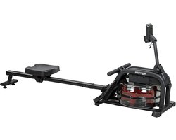 Roeitrainer - Roeimachine - Roeiapparaat - Roeitrainers - Crosstrainer - Inklapbaar - 135 kg - Zwart