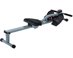 Roeitrainer - Roeimachine - Roeiapparaat - Roeitrainers - Crosstrainer - Inklapbaar - 150 kg - 12 Weerstandniveaus - Grijs