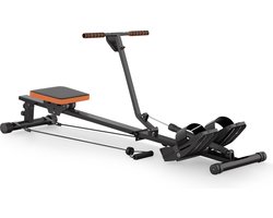 Roeitrainer voor thuisgebruik - Cardio- en Krachttraining Roeimachine, LCD-scherm voor thuistraining, 120 kg Gewichtscapaciteit, Complete Lichaamstraining