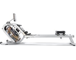 Spirit Fitness CRW800H20 Waterroeier Roeitrainer - Fitness & CrossFit Apparaat - Fitnessapparaat - Cardio Apparaat - Compacte opbergstand - Transportwielen - Uitstekende Garantie