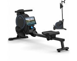 Sportfloww Roeitrainer - Roeimachine Met App - Inklapbaar Roeiapparaat - 16 Weerstandniveaus - Tot 195cm