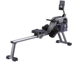 Toorx Fitness Roeitrainer - Waterroeier - Rower Sea 70 - Hartslagfunctie - Inklapbaar - Roeitrainers - Grijs