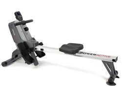 Toorx Fitness ROWER-ACTIVE Roeitrainer met hartslagontvanger - Hartslagfunctie - Inklapbaar - Roeitrainers - Grijs