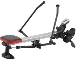 Toorx Fitness Rower Compact - Hartslagfunctie - Inklapbaar - Roeitrainers - Grijs
