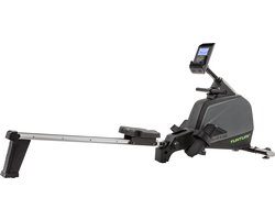 Tunturi Star Fit R100 Roeitrainer - Roeimachine met 24 weerstandsniveaus - Roeiapparaat voor thuis - Opklapbaar - Kleur: zwart