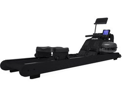 VirtuFit Elite Roeitrainer met Waterweerstand – Berkenhout – Ruimtebesparend – Bluetooth – Kinomap & EXR Compatibel – Roeimachine – Roeiapparaat