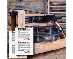 Water Roeitrainer Sterinova Tabletten - 12 x Puritabs Extra Geconcentreerd - Geschikt voor alle merken Fitness Waterroeiers
