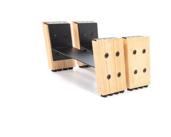 WaterRower HiRise Adapter Beuken – Verhoog je zitpositie voor gemakkelijke toegang en extra comfort