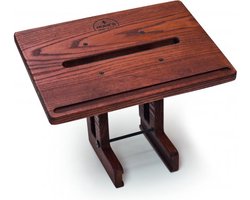 WaterRower Laptop Steun Beukenhout – Houten Laptophouder voor Roeitrainer – Geschikt voor Laptops tot 17 Inch – Eenvoudige Montage – Veiligheidsrand – Diverse Houtsoorten