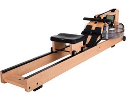 WaterRower Roeitrainer Beuken – Houten Roeimachine met Waterweerstand & LCD – Inklapbaar – Voor Thuis & Sportschool – Max. 150 kg