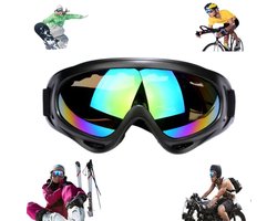 1 stuk - Skibril - Skibrillen - Fotochromatische Lens - Snowboardbril - UV Beschermend - Crossbril - Geschikt voor skiën en snowboarden - Dames Heren - Verstelbaar