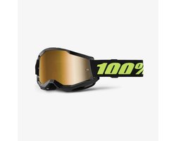 100% Strata 2 Solar Eclipse-bril - Goud reflecterend vizier