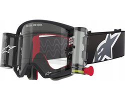 Alpinestars Supertech Corp-bril | Zwart/Helder | Afrollen