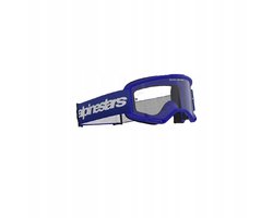 Alpinestars Vision 3 Cross Goggles Blauw Helder Vizier