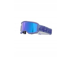 Alpinestars Vision 5 Crossbril - Fiolet/Blauw Spiegelglas