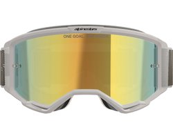 Alpinestars Vision 5 Hollow Off-road Bril Grijs Mirror Gold