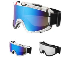 Anti-condens skibril voor brildragers - Uniseks wintersportbril met ventilatie