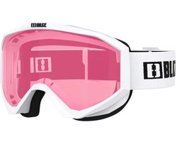 Bliz Liner Jr Junior Skibril Wit Pink/CAT1 Jongens,Meisjes