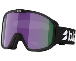 Bliz Rave Jr Junior Skibril Zwart Brown W Purple Multi/CAT3 Jongens,Meisjes