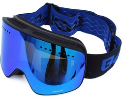 Bovista Skibril - Ski Zonnebril - Dames - Heren - Wintersport - Winddicht - UV-Bescherming - Ski Gadgets - Blauw
