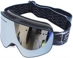 Bovista Skibril - Ski Zonnebril - Dames - Heren - Wintersport - Winddicht - UV-Bescherming - Ski Gadgets - Zilver