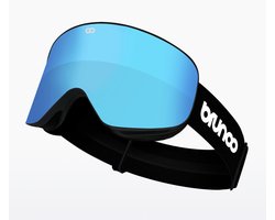 Brunoo Nova Premium Skibril - Blauw - Inclusief 2 lenzen