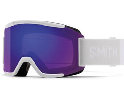 Dames Snowboardbril SMITH SQUAD 2 - Verwisselbare lenzen S2 Violet & S0 Clear