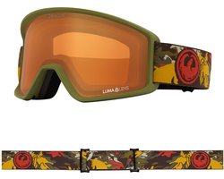 Dragon Alliance DXT OTG Jeugd Skibril - Leafy Camo/Amber