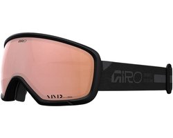 Giro GG MILLIE RAILS BLK VIVID ROSE-GOLD Dames Skibril - Black