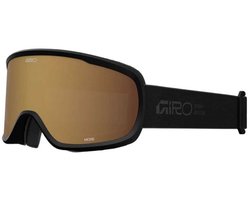 Giro GG MOXIE STACKED BLK AMBER GOLD/YELLOW Dames Skibril - Black