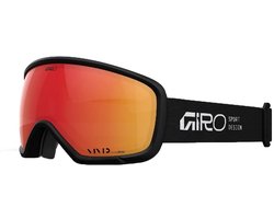 Giro GG RINGO STACKED BLK VIV EMBER Unisex Skibril - Black