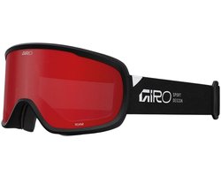 Giro GG ROAM STACKED BLK AMBER SCARLET/YELLOW Unisex Skibril - Black