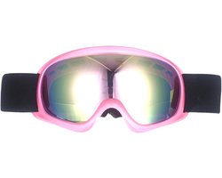 Kinder skibril - Sneeuwbril snowboard - Wintersportervaring - UV bescherming - 19 cm breed - C