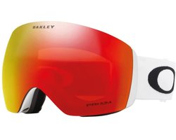 Oakley FLIGHT DECK L - Skibril - MATTE WHITE - PRIZM SNOW TORCH IRIDIUM