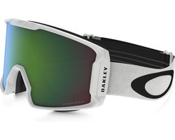 Oakley Line Miner - Ski Goggle - Matte White / Prizm Jade Iridium