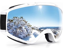 oCreon Skibril voor Dames en Heren - OTG voor Brildragers - UV-Bescherming & Anti-Mist