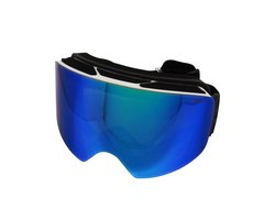 Pro Care Excellent Quality® Toubkai TPU Ultra-Light Frame - Skibril Dames Heren - Skibrillen - 100% UVA UVB UVC Bescherming - Anti Fog - Blauwe Lens - Wit Frame