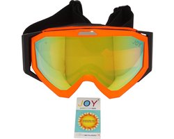 Pro Care Excellent Quality® Xps JOY Kids Orange TPU Ultra-Light Frame Dubbel Oranje Transparant Layer Lens - Ski/Snowboard Goggle - 100% UVA UVB UVC Bescherming