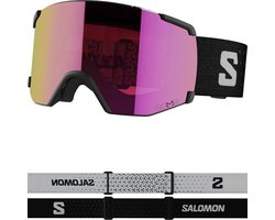 Salomon S/view Sigma Skibril Unisex Zwart/roze