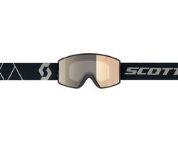 Scott React LS skibril - fotochroom S1-3 met extra S1 lens - zwart/wit