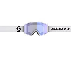Scott Shield skibril wit/zwart - lenscategorie S1