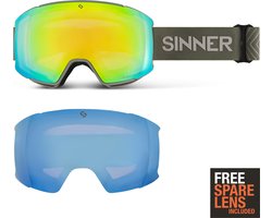 Sinner BOREAS skibril - Mosgroen - Sintrast® Lens