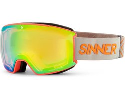 Sinner BOREAS skibril - Oranje Neon - Sintrast® Lens