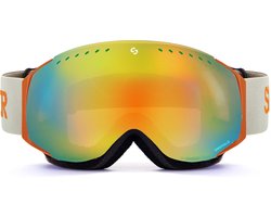 Sinner EMERALD skibril - Oranje Neon